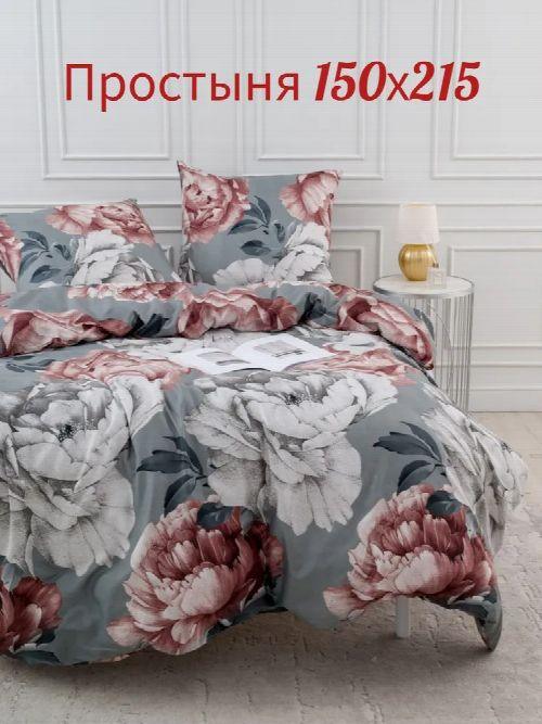 Простыня «Пионы»